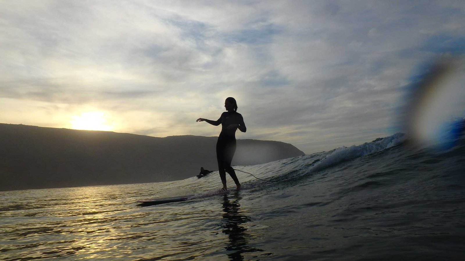 green wave at the imsouane bay