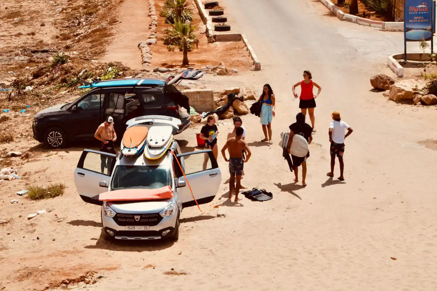 Driving in Morocco